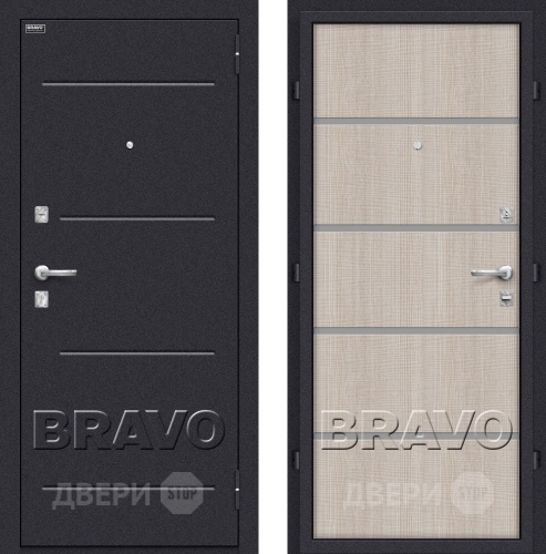 Дверь Bravo Оптим Лайн Капучино в Домодедово