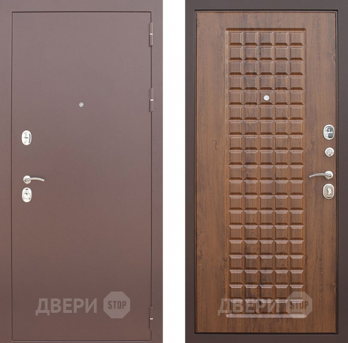 Входная металлическая Дверь Снедо Титан Винорит Грецкий орех 3К в Домодедово
