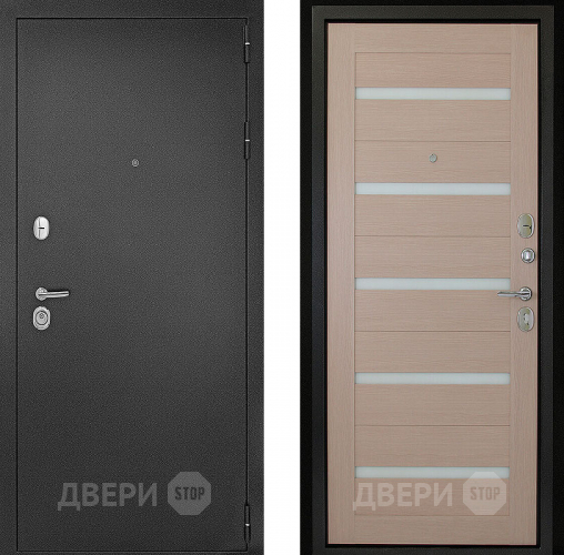 Входная металлическая Дверь Дверной Континент Рубикон - 1 Царга Капучино в Домодедово