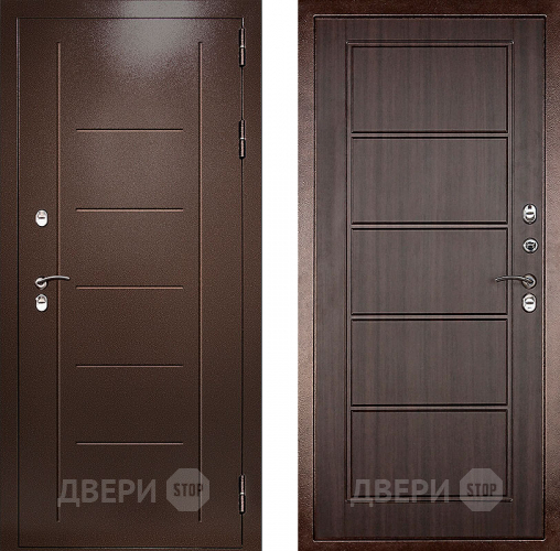 Входная металлическая Дверь Дверной Континент Термаль Экстра Венге в Домодедово