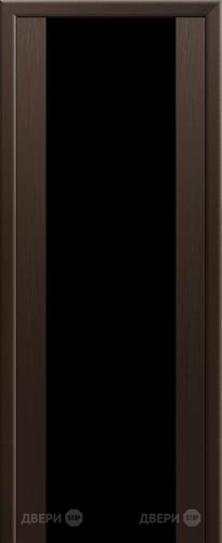 Межкомнатная дверь ProfilDoors 8X венге мелинга (черный триплекс) в Домодедово