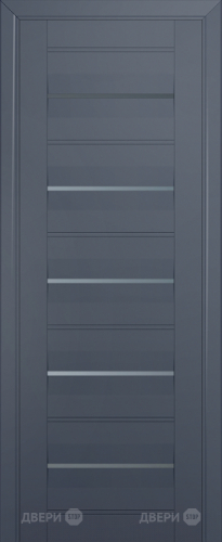 Межкомнатная дверь ProfilDoors 48U антрацит (графит) в Домодедово