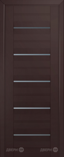 Межкомнатная дверь ProfilDoors 48U темно-коричневый (графит) в Домодедово