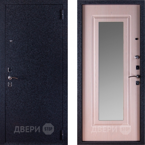 Дверь Триумф с зеркалом Беленый Дуб в Домодедово