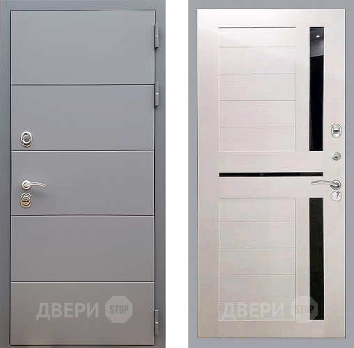 Входная металлическая Дверь Стоп АРТ ГРАФИТ СБ-18 Лиственница беж в Домодедово
