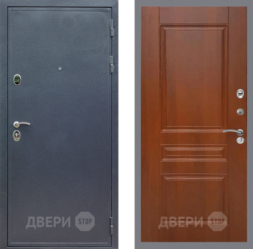 Входная металлическая Дверь Стоп СИЛЬВЕР ФЛ-243 Итальянский орех в Домодедово