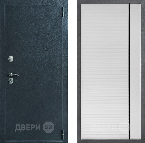 Дверь Дверной континент ДК-70 Дизайн ФЛ-757 Черное Стекло Софт милк в Домодедово