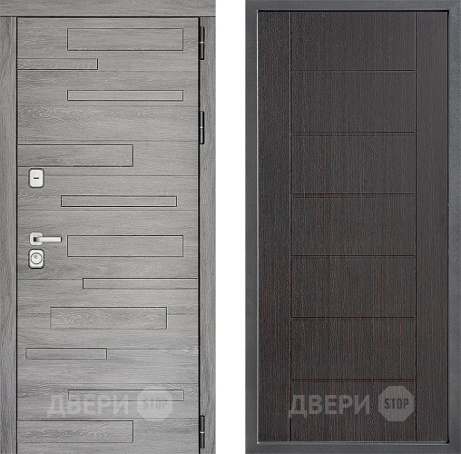 Дверь Дверной континент ДК-10 ФЛ-Лайн Венге в Домодедово