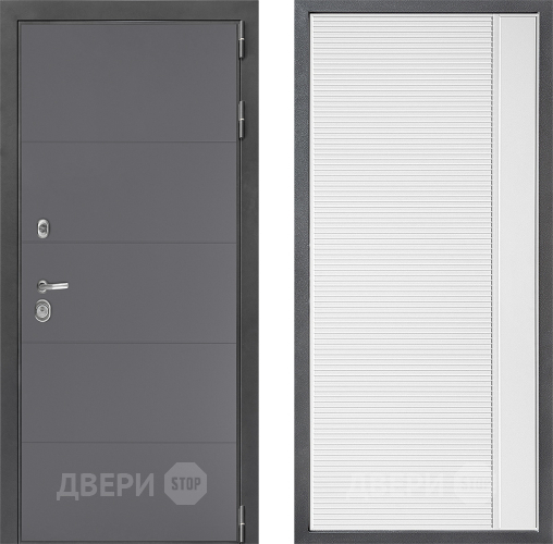 Дверь Дверной континент ДК-3/649 ФЛ-757 Белое Стекло Софт милк в Домодедово