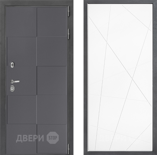 Дверь Дверной континент ДК-3/606 ФЛ-655 Белый софт в Домодедово