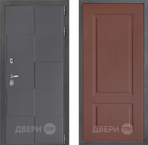 Дверь Дверной континент ДК-3/606 ФЛ-617 Ясень шоколадный в Домодедово