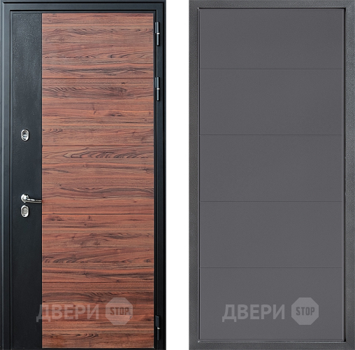 Дверь Дверной континент ДК-15 Красное Дерево ТЕРМО ФЛ-649 Графит софт в Домодедово