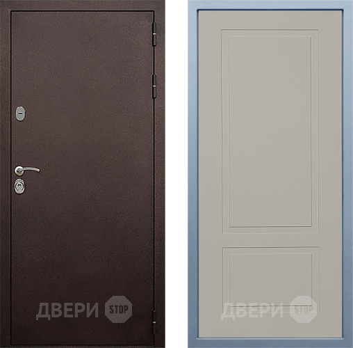 Входная металлическая Дверь Дива МД-40 Медь Н-7 Шампань в Домодедово