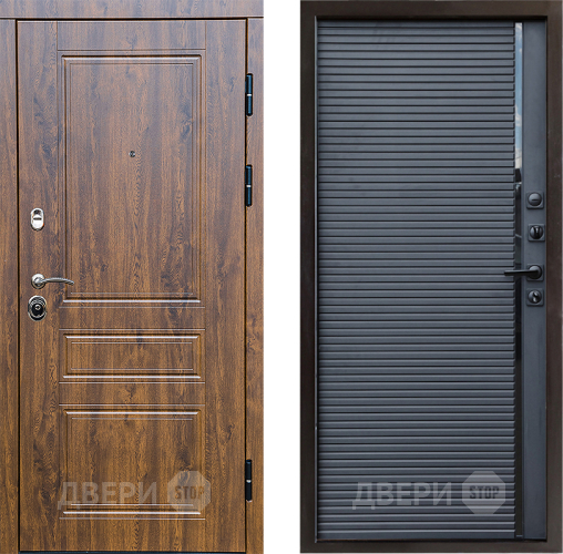Дверь Престиж Классика Дуб Porte Черный кварц в Домодедово