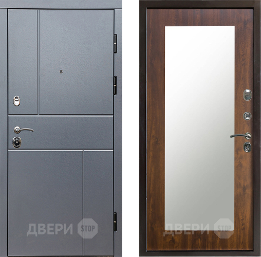 Дверь Престиж Горизонт Грэй Зеркло Пастораль Дуб в Домодедово