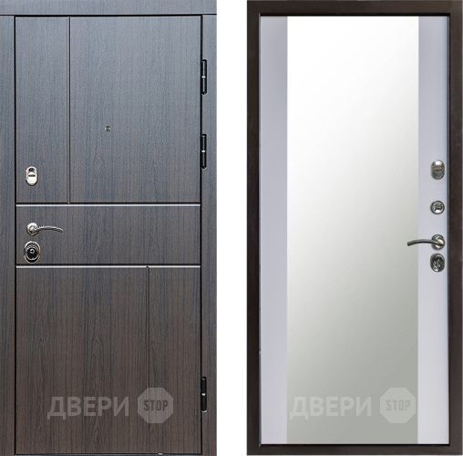 Дверь Престиж Горизонт Венге Зеркало Белый софт в Домодедово