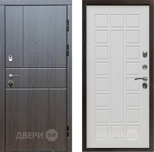 Входная металлическая Дверь Престиж Горизонт Венге Престиж Бежевый мат в Домодедово
