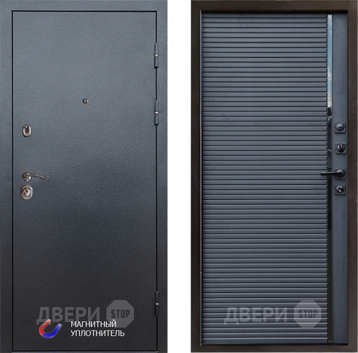 Дверь Престиж Графит Porte Черный кварц в Домодедово