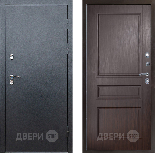 Дверь Престиж TERMO с терморазрывом Снегирь Серебро Классика Венге в Домодедово