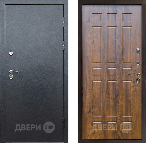 Входная металлическая Дверь Престиж TERMO с терморазрывом Снегирь Серебро Спарта Дуб в Домодедово