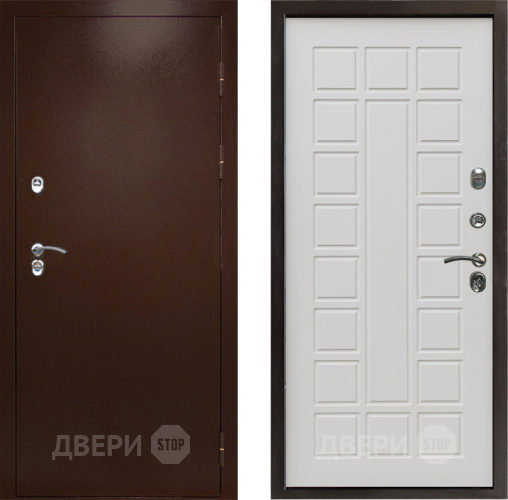 Дверь Престиж TERMO с терморазрывом Снегирь Медь Престиж Бежевый мат в Домодедово
