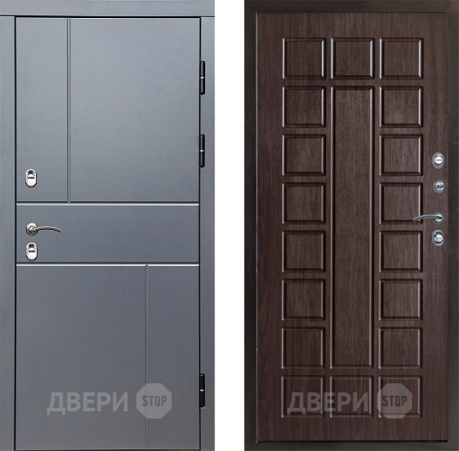 Дверь Престиж TERMO с терморазрывом Горизонт Грэй Престиж Венге в Домодедово