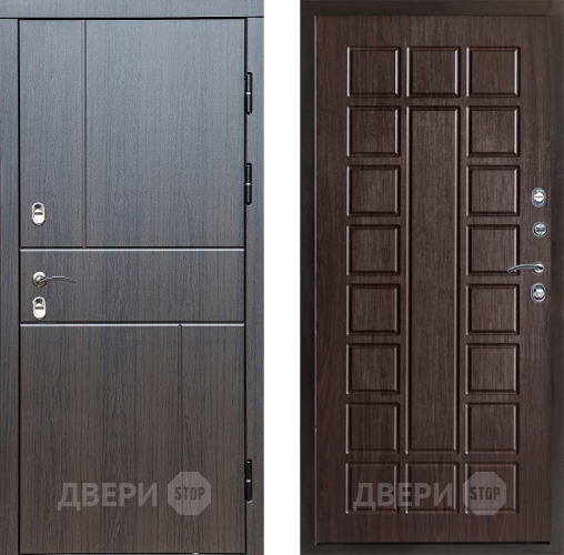 Входная металлическая Дверь Престиж TERMO с терморазрывом Горизонт Венге Престиж Венге в Домодедово