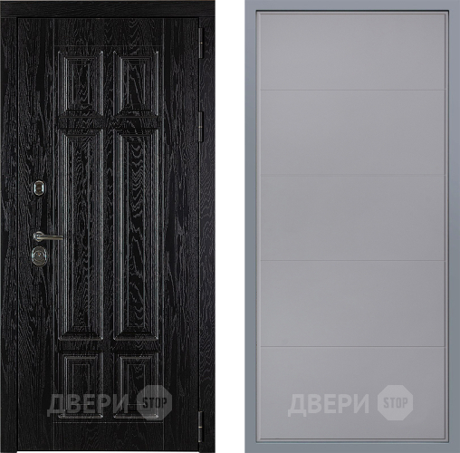 Дверь Заводские двери Мюнхен Тривия Грей софт в Домодедово