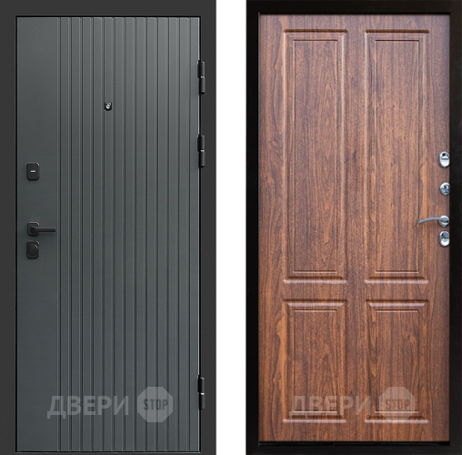 Дверь Престиж Tvist Grey Премиум Орех светлый в Домодедово