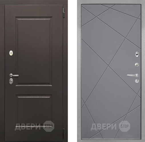 Дверь Интекрон (INTECRON) Кампо Лучи-М Графит софт в Домодедово