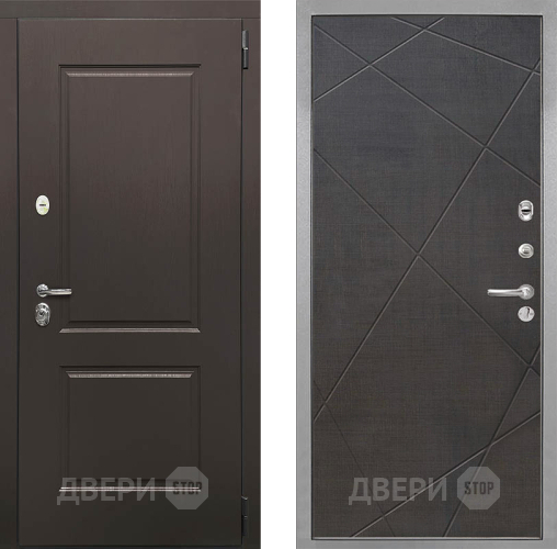 Дверь Интекрон (INTECRON) Кампо Лучи-М Венге распил кофе в Домодедово
