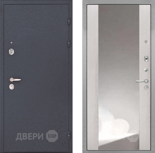 Дверь Интекрон (INTECRON) Колизей ФЛЗ-516 Зеркало Сосна белая в Домодедово