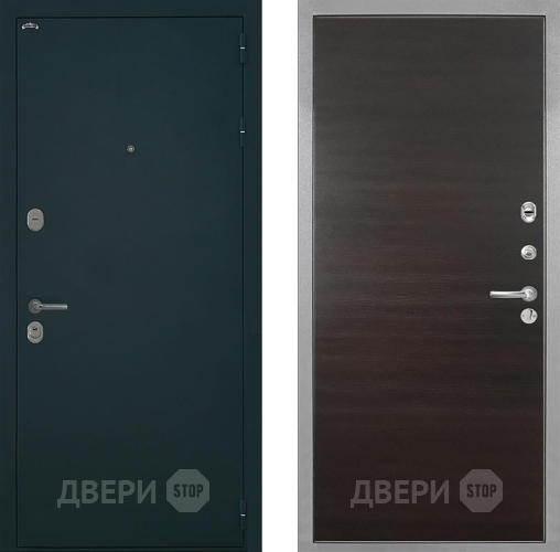 Входная металлическая Дверь Интекрон (INTECRON) Греция Гладкая Эковенге поперечный в Домодедово