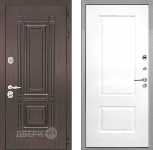 Входная металлическая Дверь Интекрон (INTECRON) Италия Альба Роял Вуд белый в Домодедово