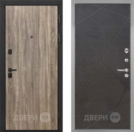 Дверь Интекрон (INTECRON) Профит Black Дуб Турин Лучи-М Венге распил кофе в Домодедово