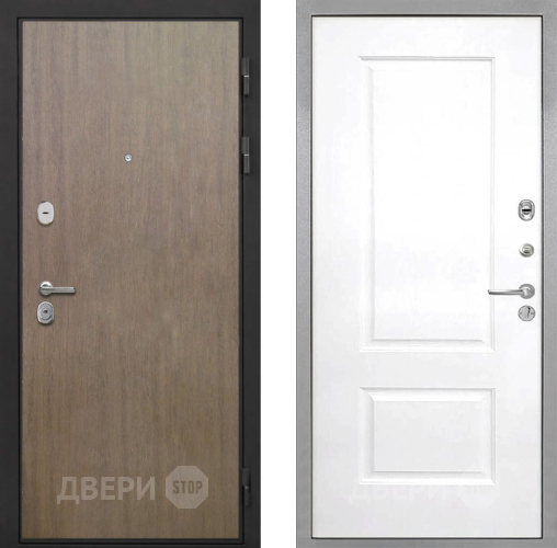 Дверь Интекрон (INTECRON) Гектор Венге Коричневый Альба Роял Вуд белый в Домодедово