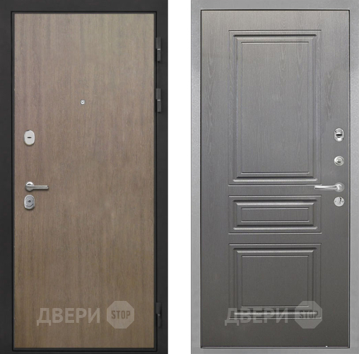 Дверь Интекрон (INTECRON) Гектор Венге Коричневый ФЛ-243 Графит вуд дуб в Домодедово