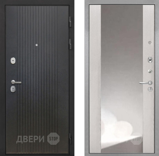 Входная металлическая Дверь Интекрон (INTECRON) Гектор ФЛ-295 ФЛЗ-516 Зеркало Сосна белая в Домодедово