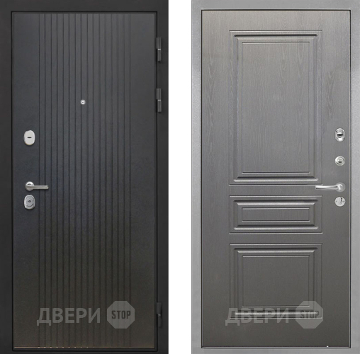 Входная металлическая Дверь Интекрон (INTECRON) Гектор ФЛ-295 ФЛ-243 Графит вуд дуб в Домодедово