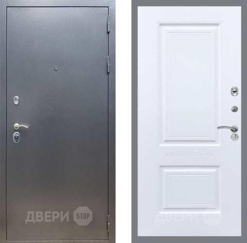 Входная металлическая Дверь Рекс (REX) 11 Смальта Силк Сноу в Домодедово