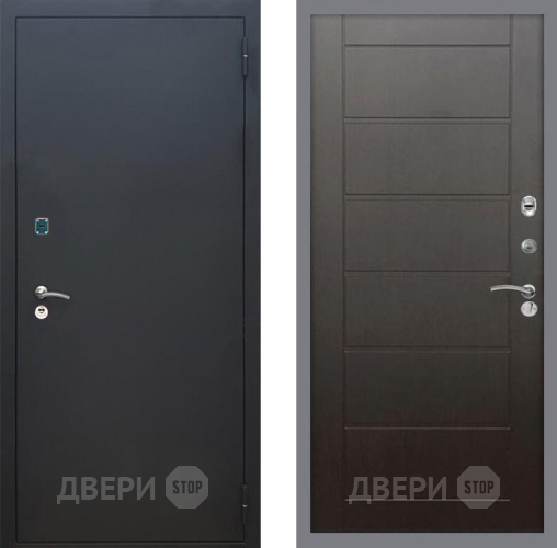 Дверь Рекс (REX) 1A Черный Муар Сити Венге в Домодедово