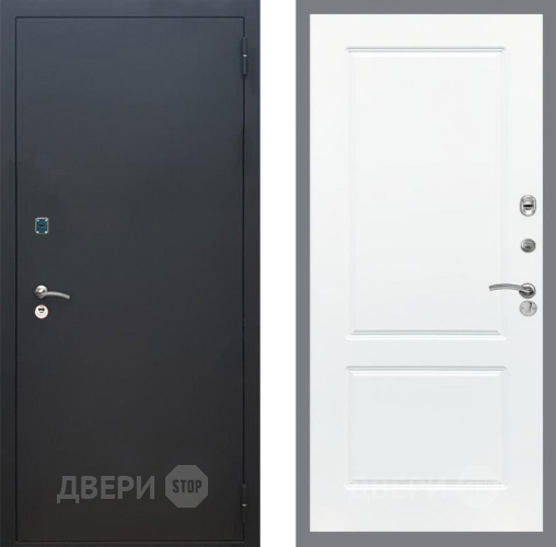 Дверь Рекс (REX) 1A Черный Муар FL-117 Силк Сноу в Домодедово