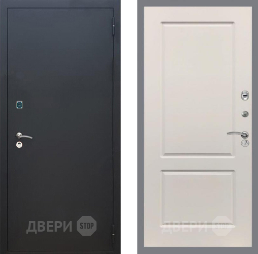 Входная металлическая Дверь Рекс (REX) 1A Черный Муар FL-117 Шампань в Домодедово
