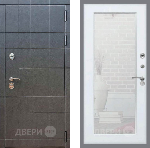 Дверь Рекс (REX) 21 Зеркало Пастораль Белый ясень в Домодедово