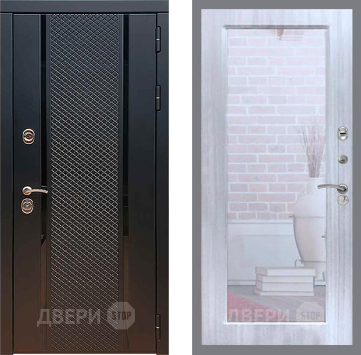 Дверь Рекс (REX) 25 Зеркало Пастораль Сандал белый в Домодедово